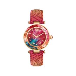 Gc Ladies Watch With Mualti Color Bezel & Dial