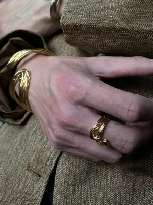Geometric Solid Color Rings Accessories