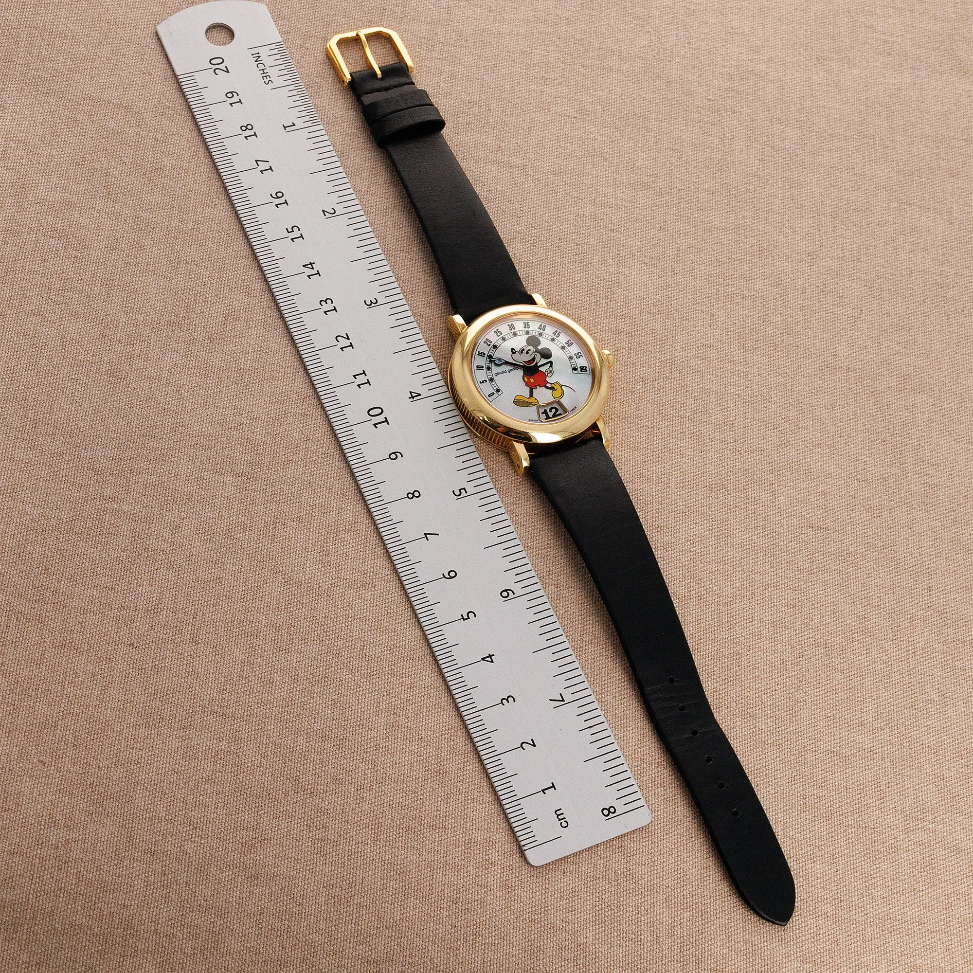 Gerald Genta Yellow Gold Retro Fantasy Mickey Ref. G3632