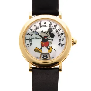 Gerald Genta Yellow Gold Retro Fantasy Mickey Ref. G3632