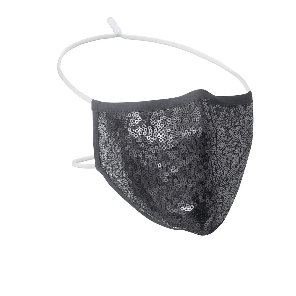 Glamourton Sequin Over-The-Head Face Mask