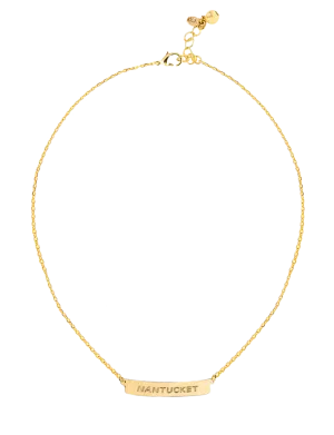 Globe Trotter Engravable Necklace