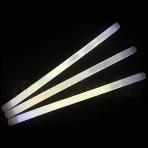 Glow Sticks Bulk Wholesale, 100 12” White Industrial Grade Jumbo Light Sticks, Bright Color, Glow 14 Hrs, Safety Glow Stick w/ 3-Year Shelf Life, Ideal for Camping & Emergency, GlowWithUs Brand