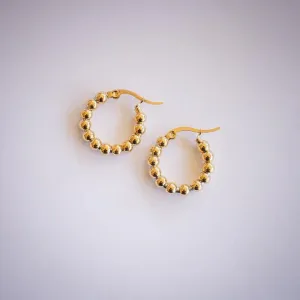 Greenwood Designs Beaded Hoop