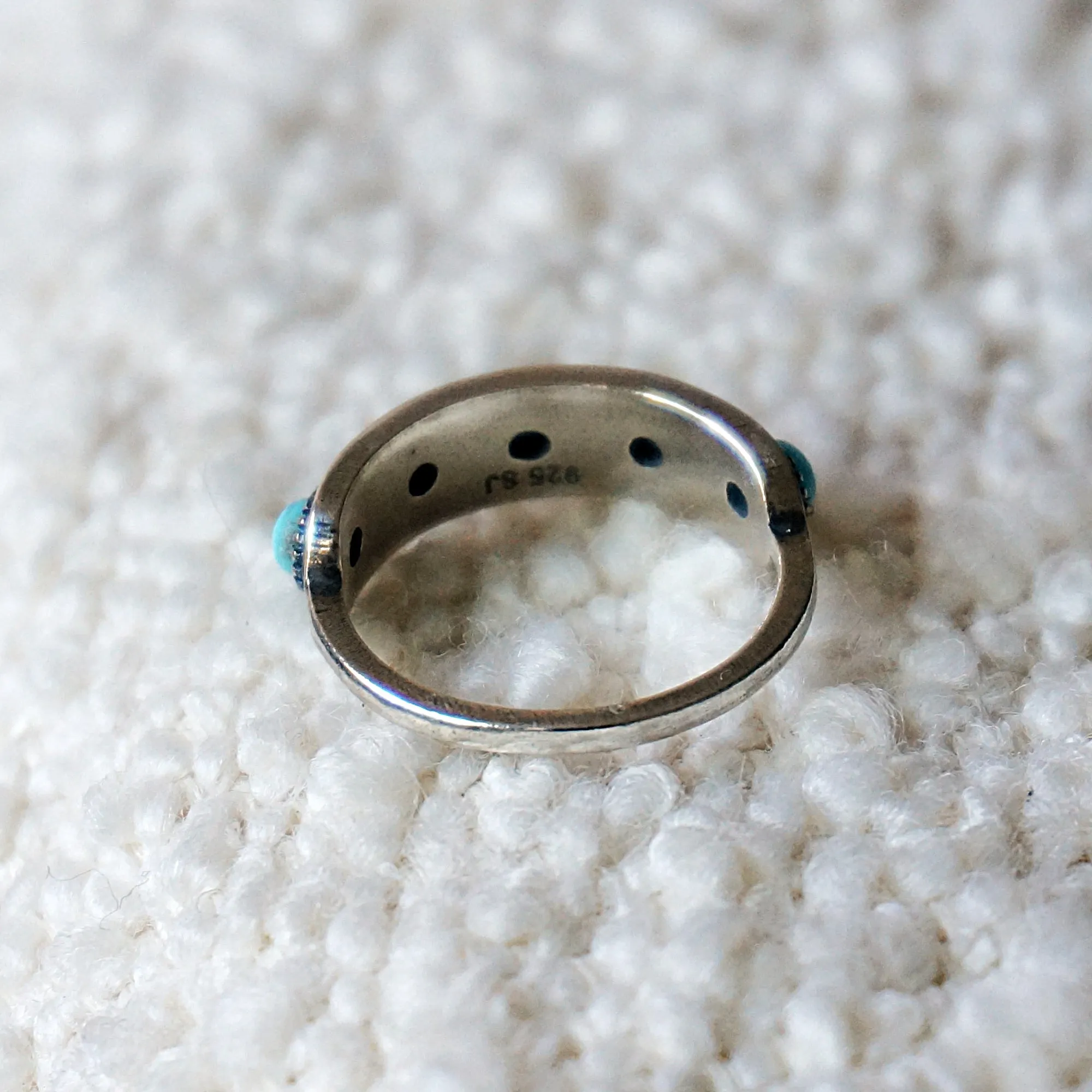 Hachi Turquoise Ring Band