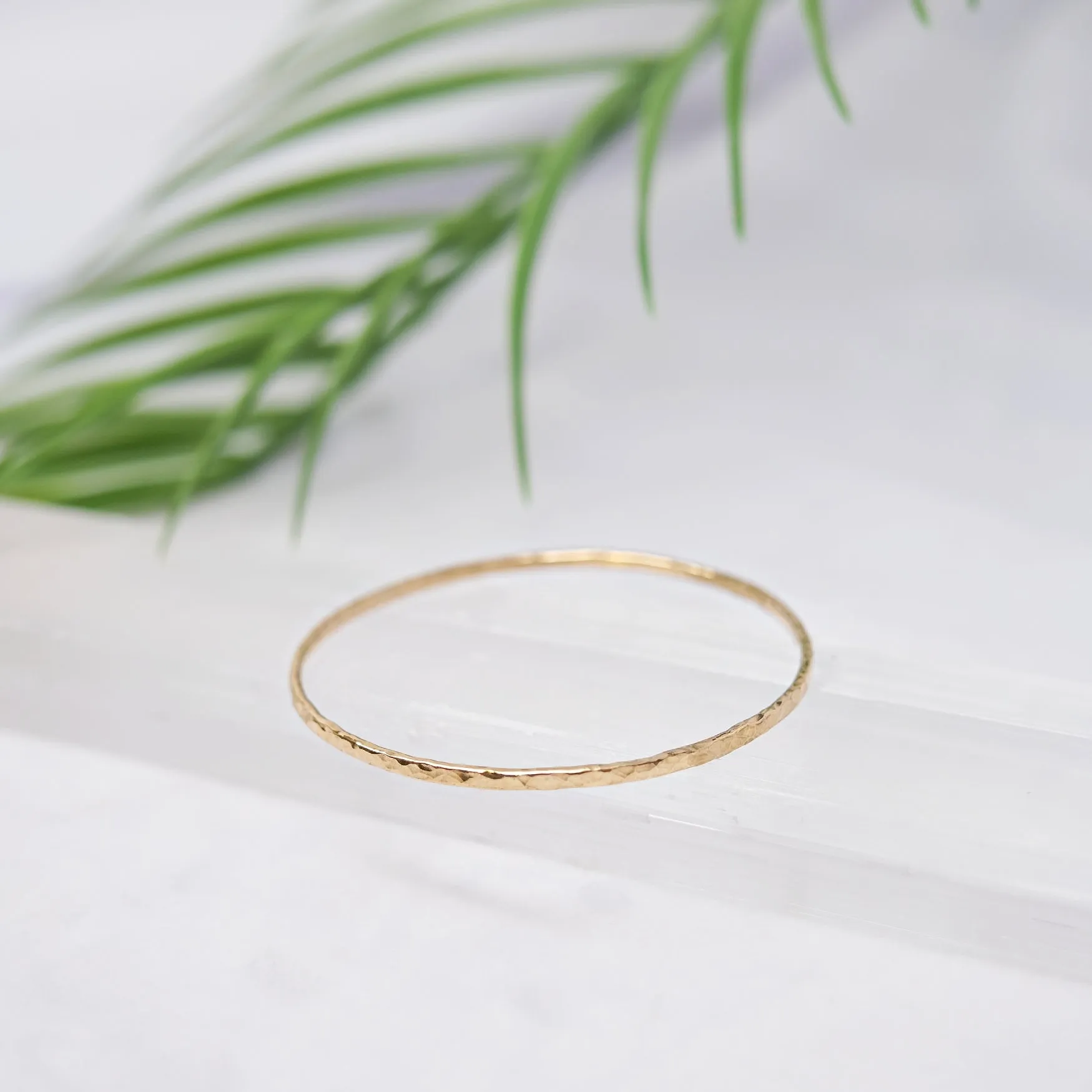 Hammered Bangle