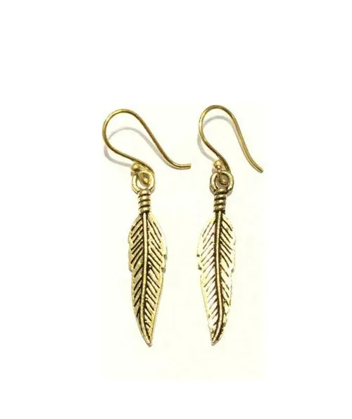 Handmade Feather Earrings - Simple, Elegant, and Grunge-inspired Jewelry for Any Occasion