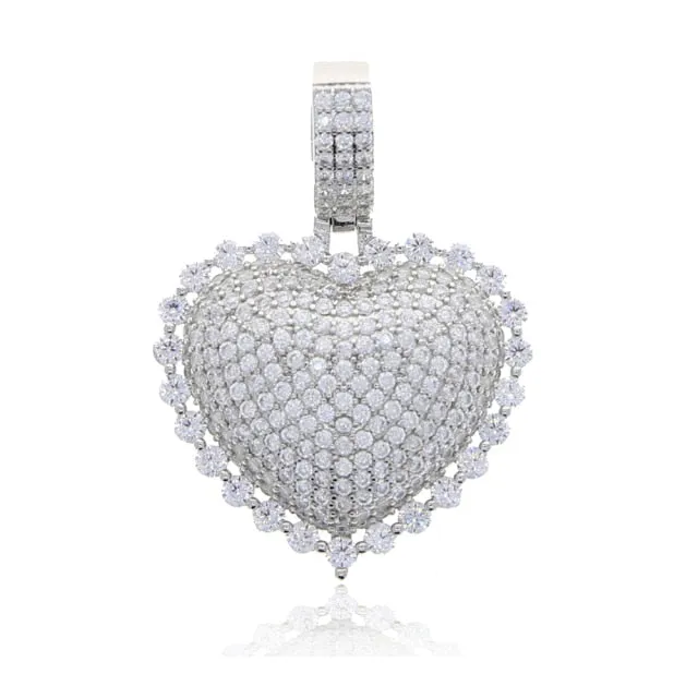 Heart tennis choker