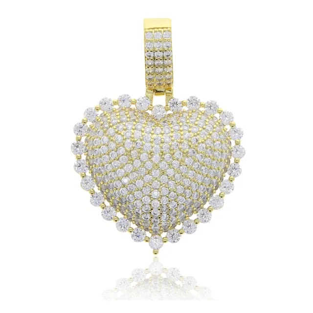 Heart tennis choker