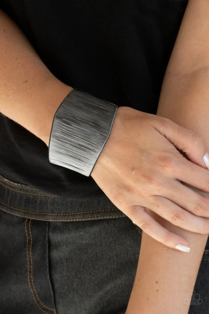 Hot Wired Wonder Black Paparazzi Bracelet