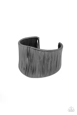Hot Wired Wonder Black Paparazzi Bracelet