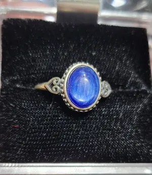 HQ Blue Kyanite - 925 Sterling Silver Rings
