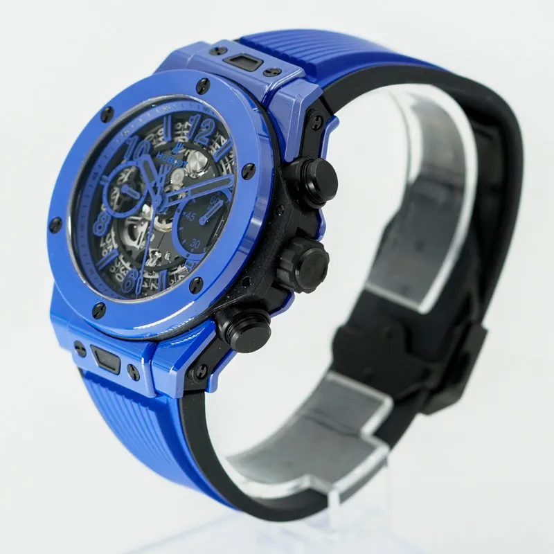 Hublot Big Bang Unico Blue Magic 42mm Chronograph 441.ES.5119.RX B&P Limited