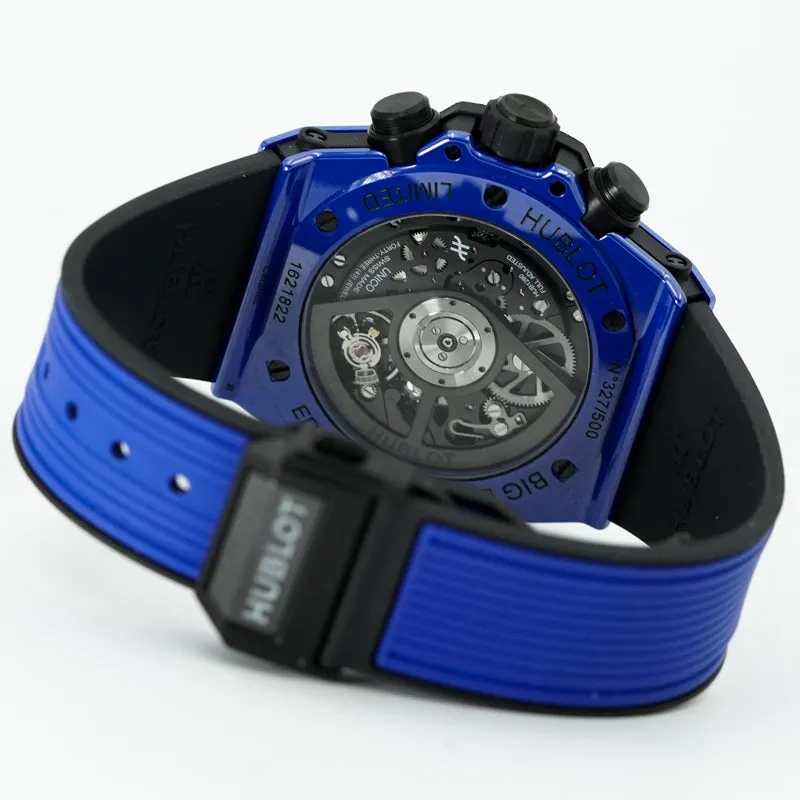 Hublot Big Bang Unico Blue Magic 42mm Chronograph 441.ES.5119.RX B&P Limited