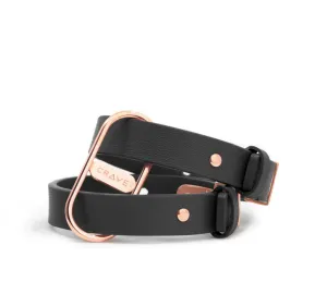 ICON Cuff - Black / Rose Gold