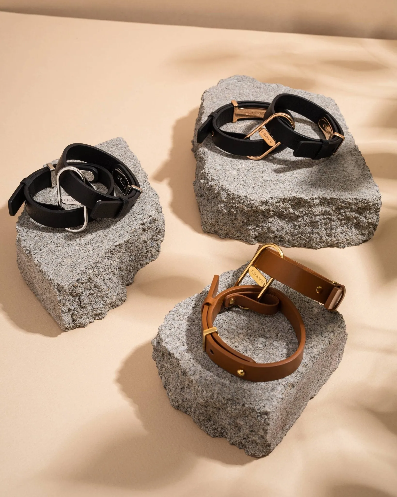 ICON Cuff - Black / Rose Gold