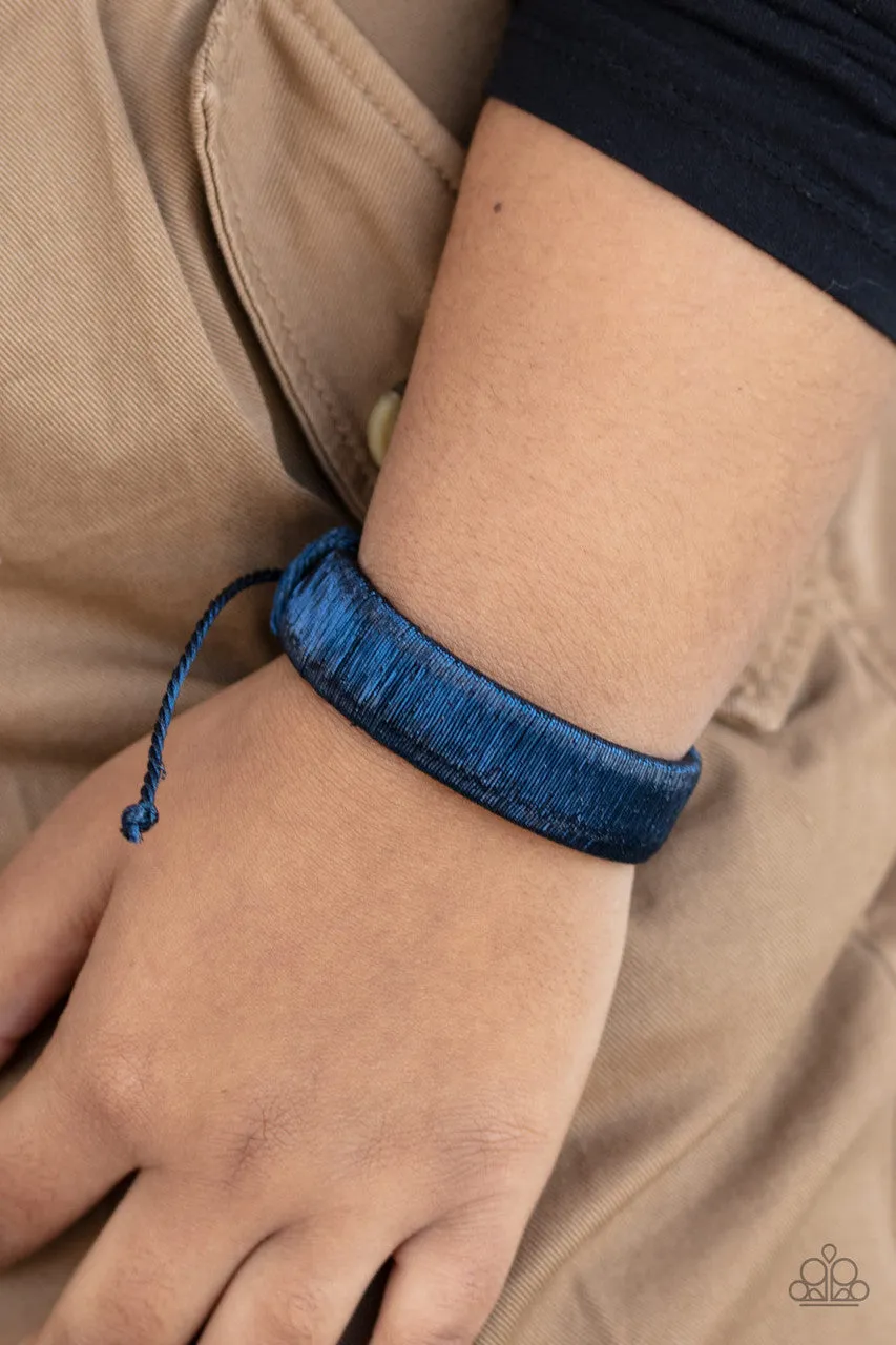 In a Flash Blue Paparazzi Bracelet