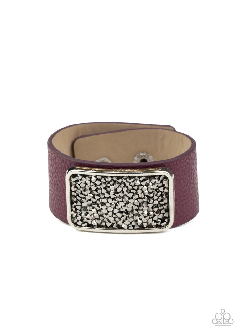 Interstellar Shimmer Purple Paparazzi Bracelet