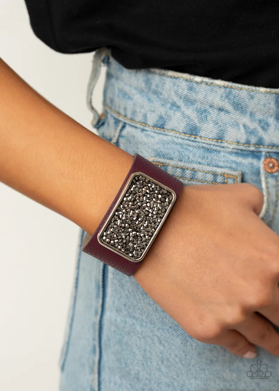 Interstellar Shimmer Purple Paparazzi Bracelet