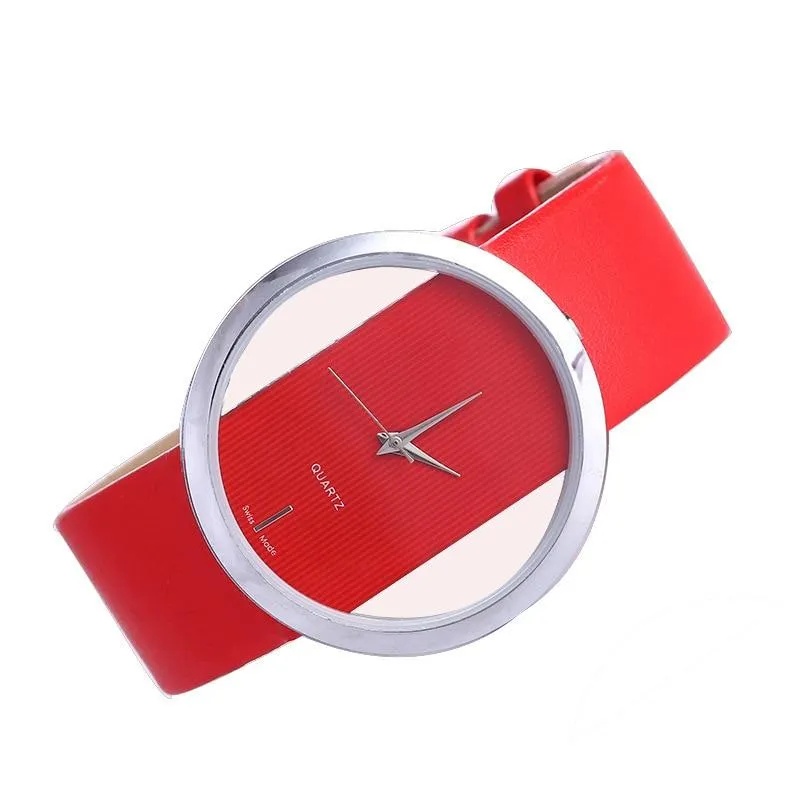 Isla | Elegant transparent dial quartz watch