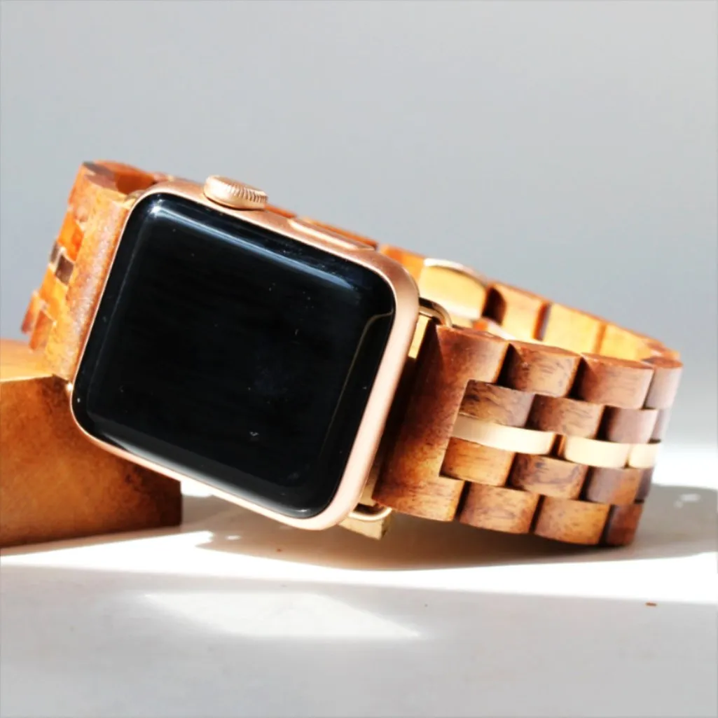 iWatch Koa Wood Band