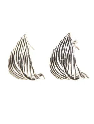 JHC Feather Post Earring
