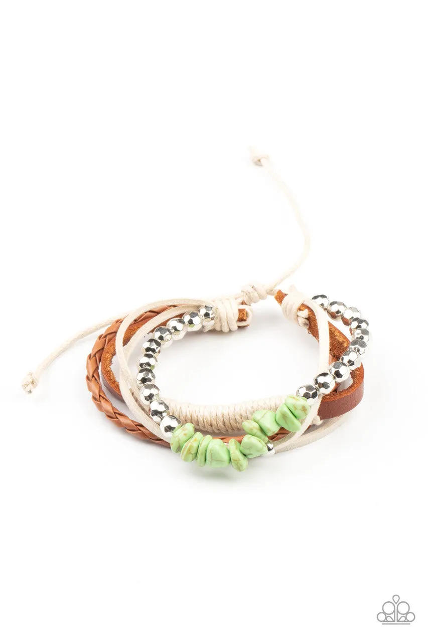 Keep at ROAM Temperature Green Paparazzi Bracelet