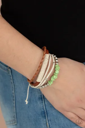 Keep at ROAM Temperature Green Paparazzi Bracelet