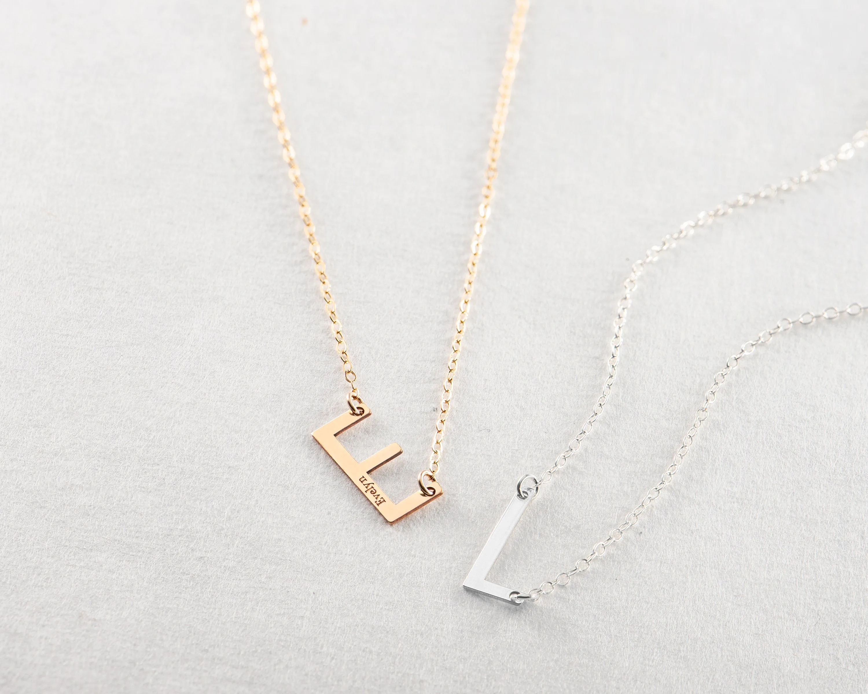 Large Letter Necklace