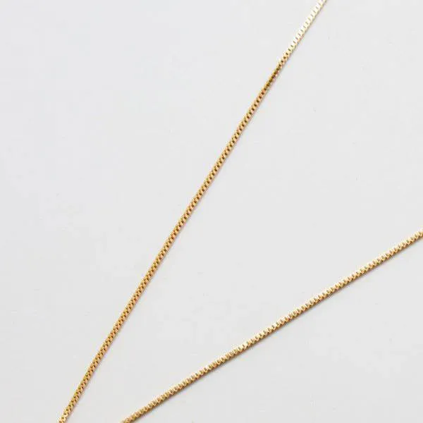 Large Pavé Crescent Moon Necklace