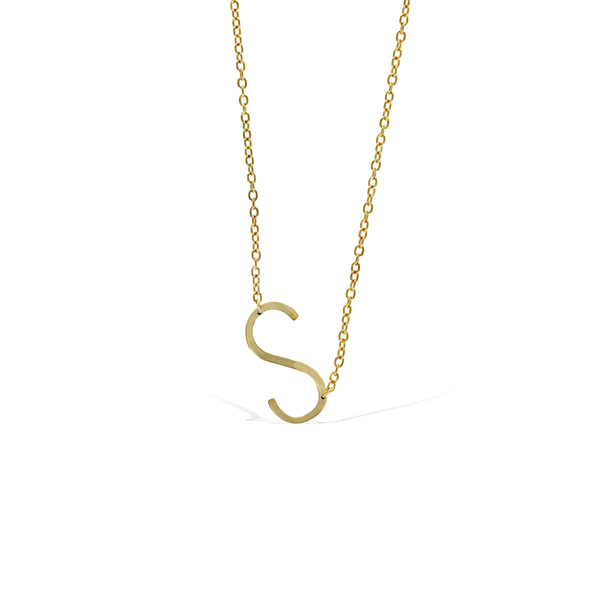 Letter S Necklace