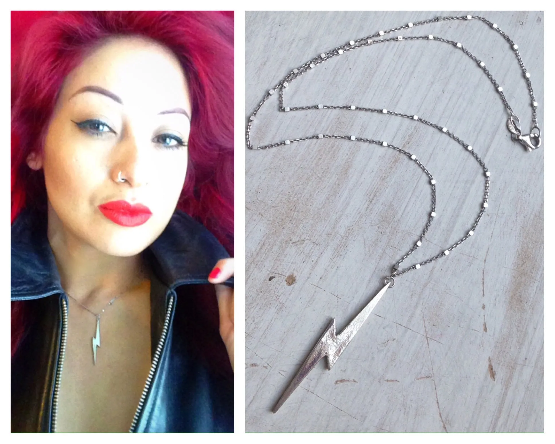 Lighting Bolt Necklace