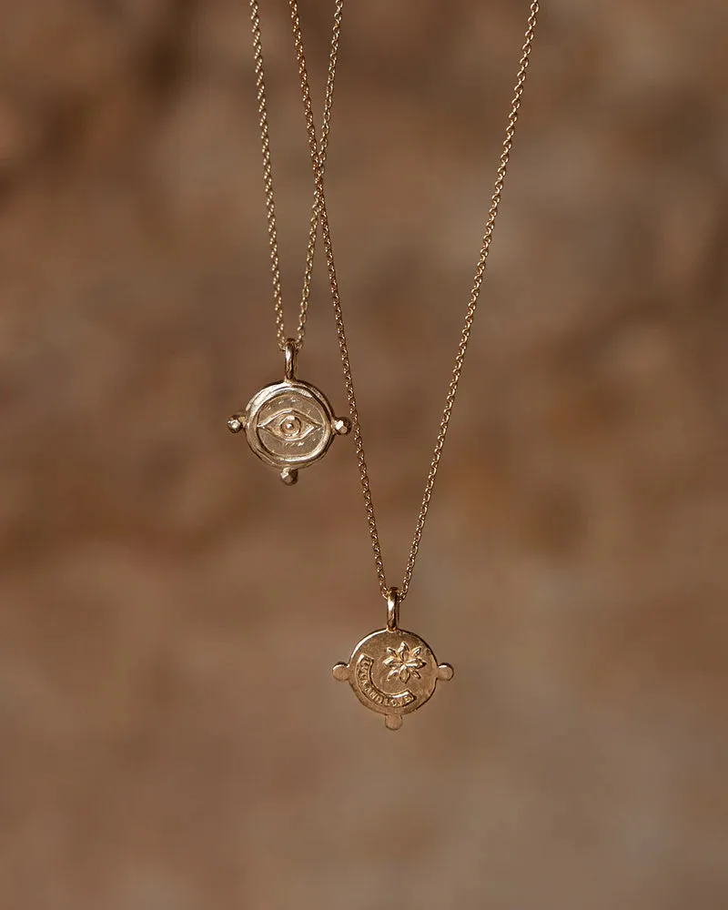 LUCK AND LOVE NECKLACE | GOLD