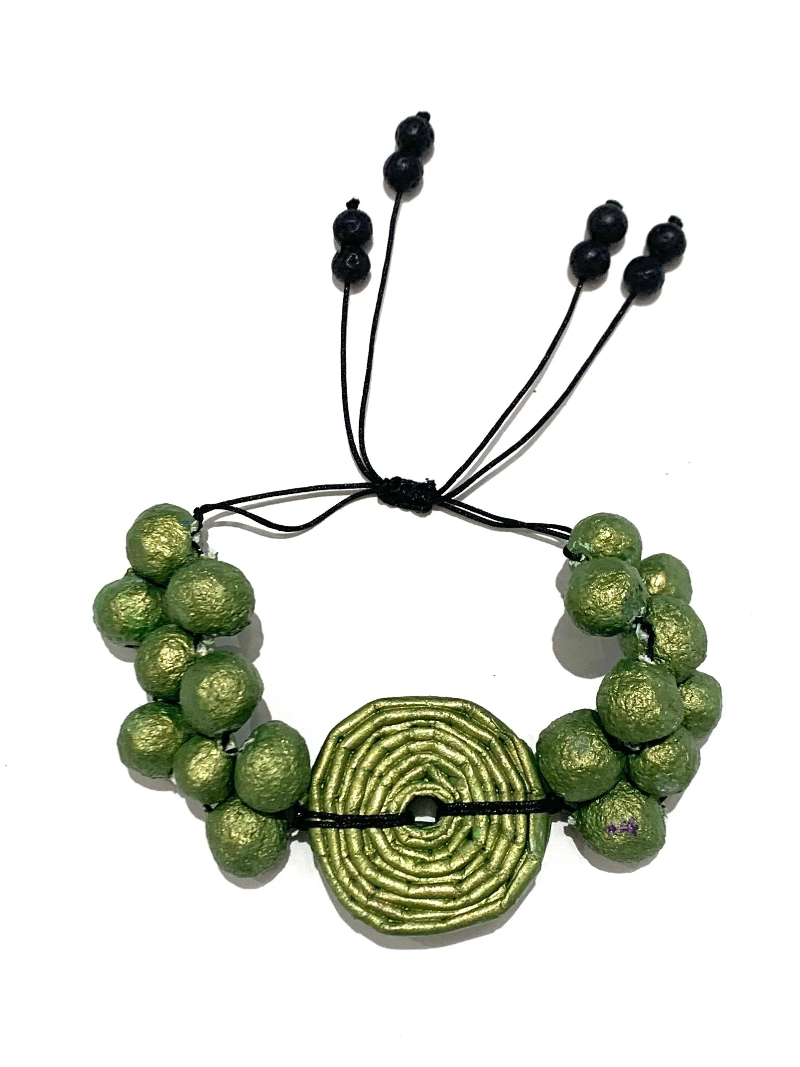 M. SÁNCHEZ- Small Swirl Adjustable Bracelet (more colora available)