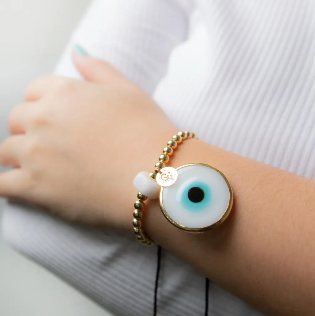 MAL DE OJO BRACELET (WHILE)