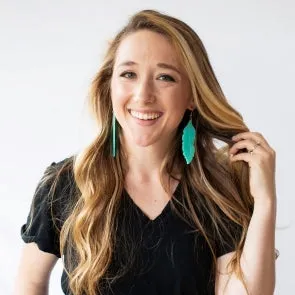 Managua Black Acrylic Earrings