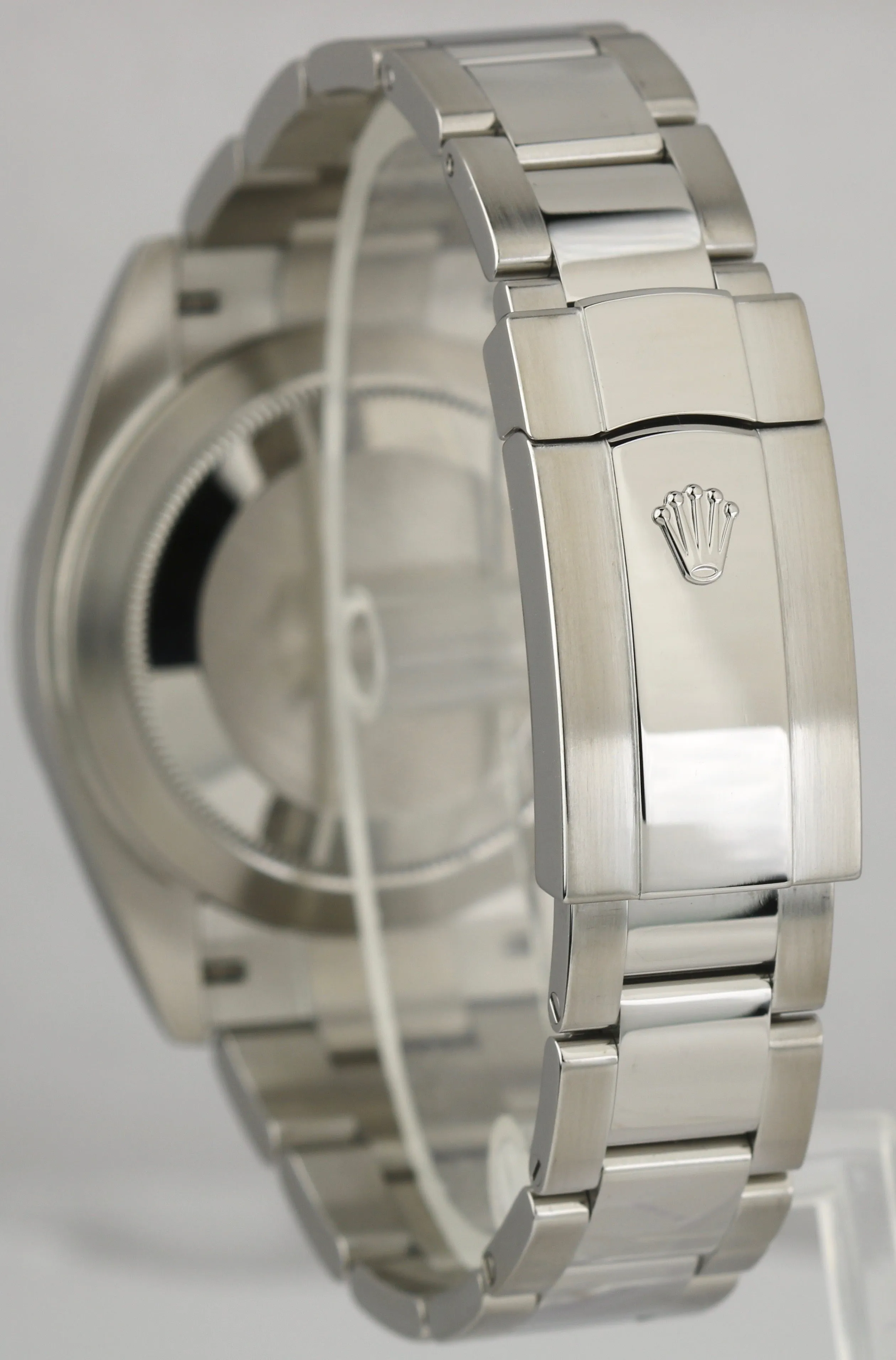 Men's Rolex DateJust II 41mm 116300 Dial Gray Smooth Bezel Stainless Watch