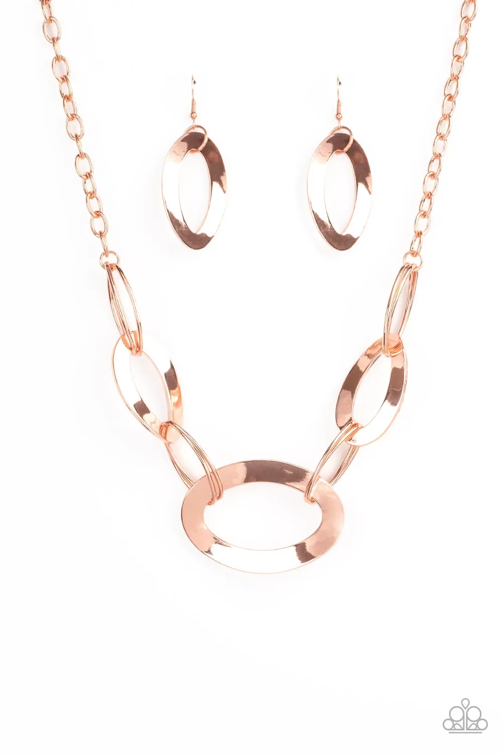 METALHEAD Count - Copper Paparazzi Necklace