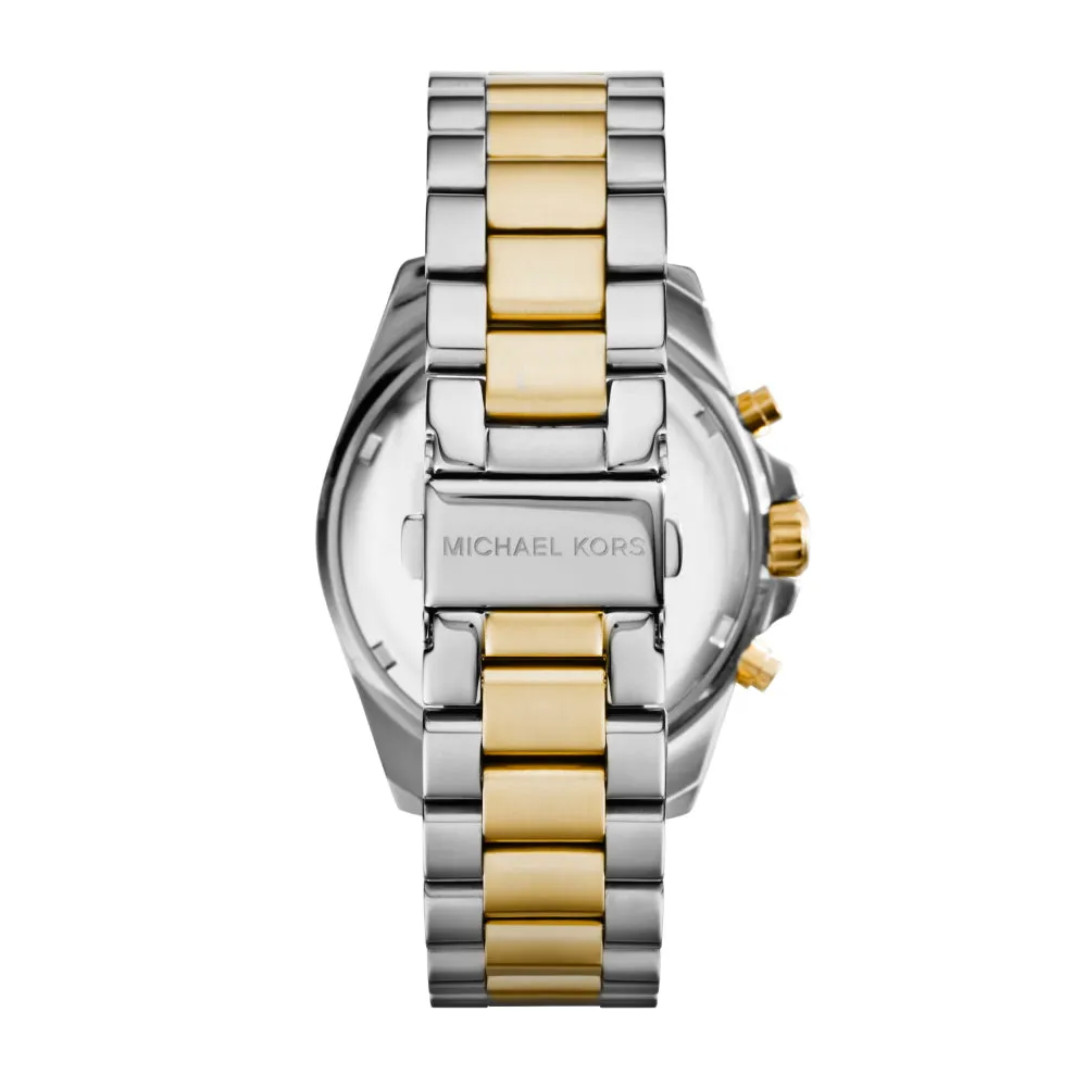 Michael Kors Bradshaw Chronograph Two-Tone Unisex Watch
