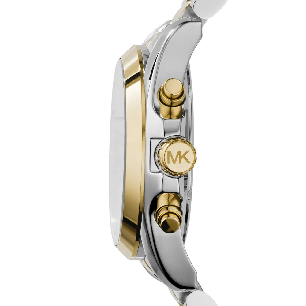 Michael Kors Bradshaw Chronograph Two-Tone Unisex Watch