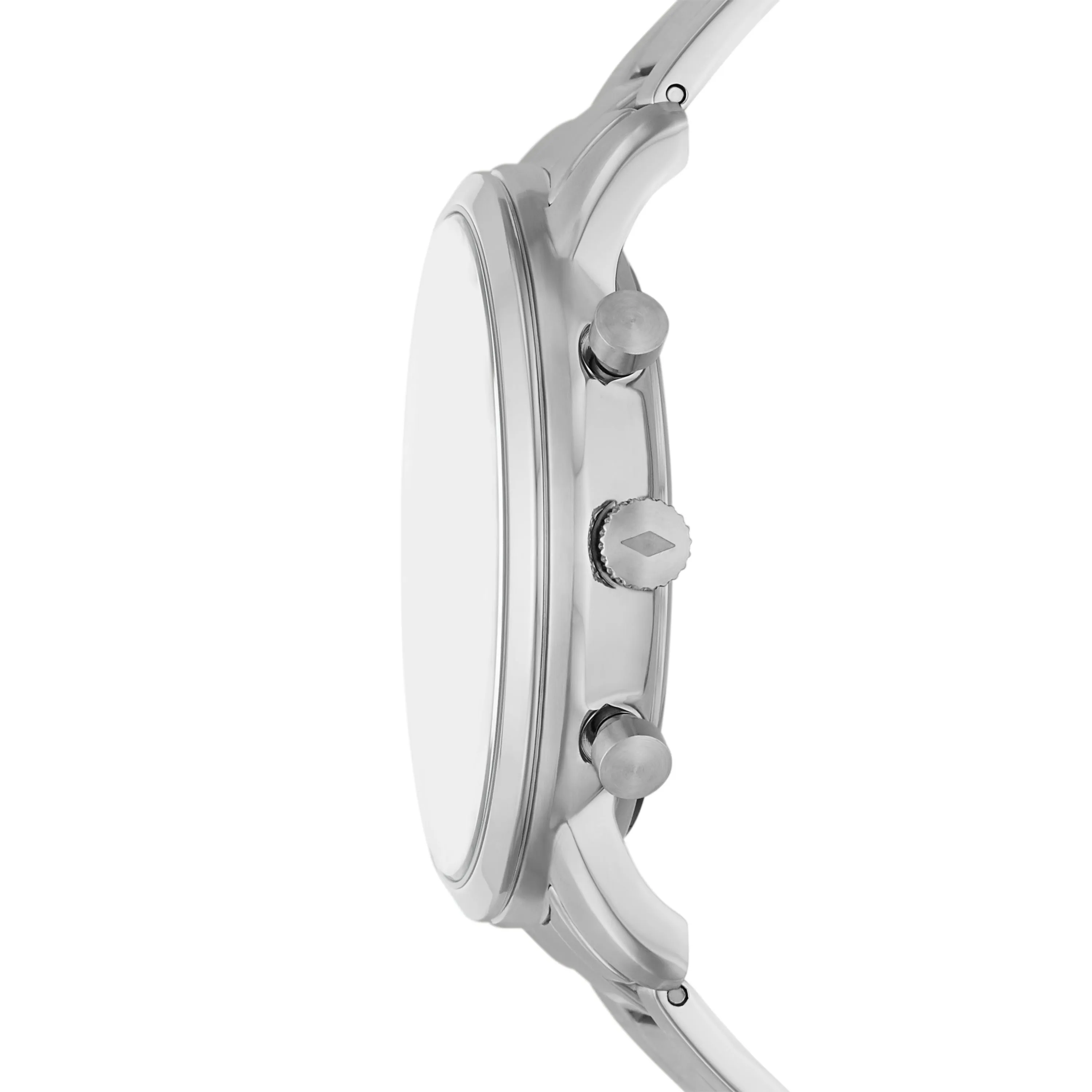 Minimalist Chronograph Stainless Steel Watch