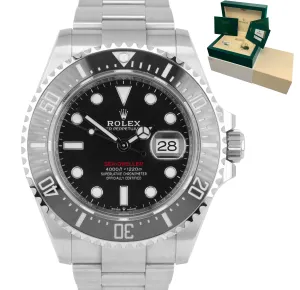 MINT 2019 Rolex Red Sea-Dweller 43mm Mark II 50th Anniversary Steel 126600 Watch