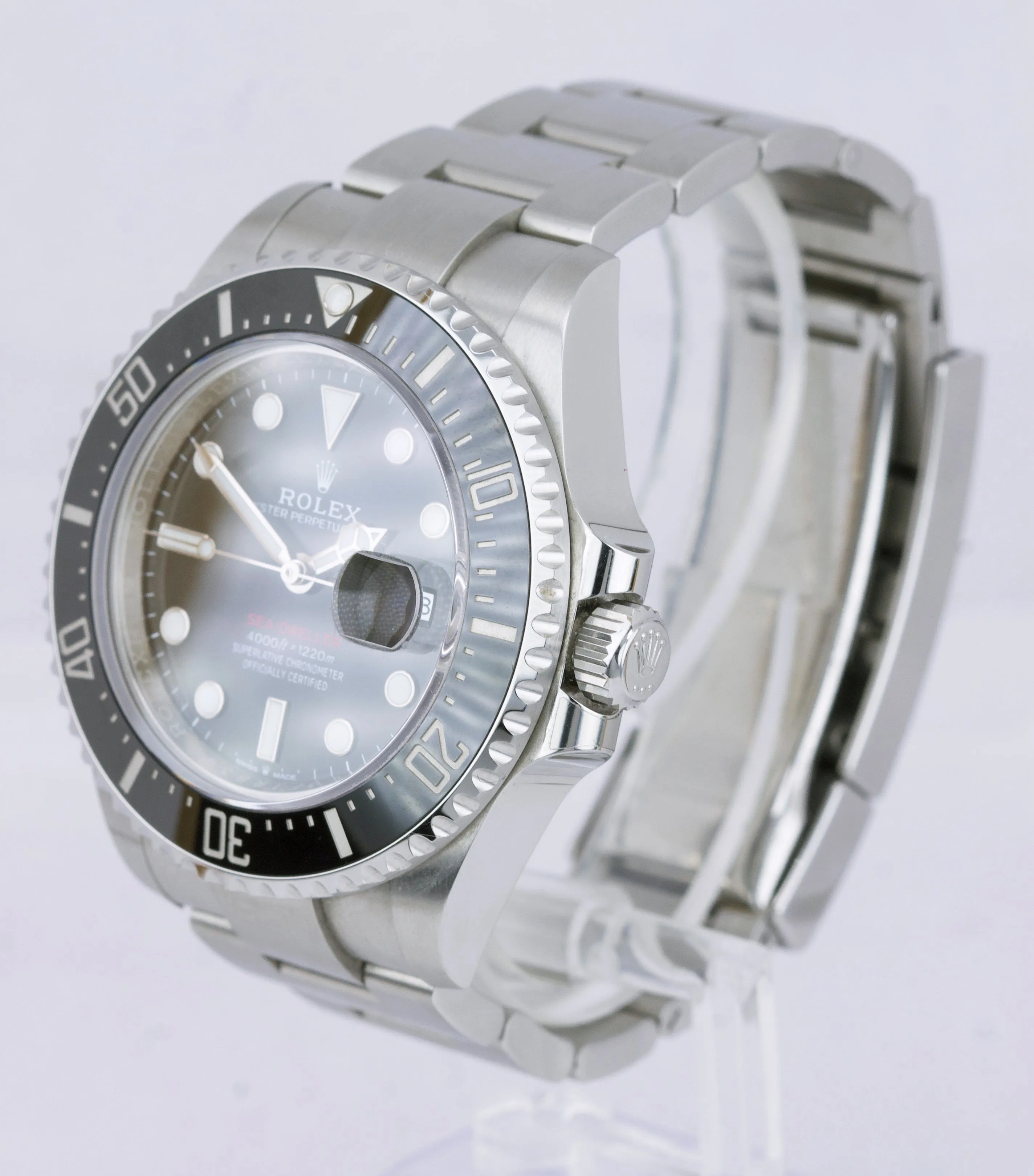 MINT 2019 Rolex Red Sea-Dweller 43mm Mark II 50th Anniversary Steel 126600 Watch