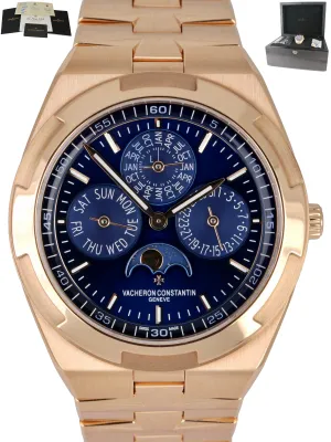 MINT 2021 Vacheron VC Constantin Overseas Perpetual Calendar Rose Gold 4300V B P