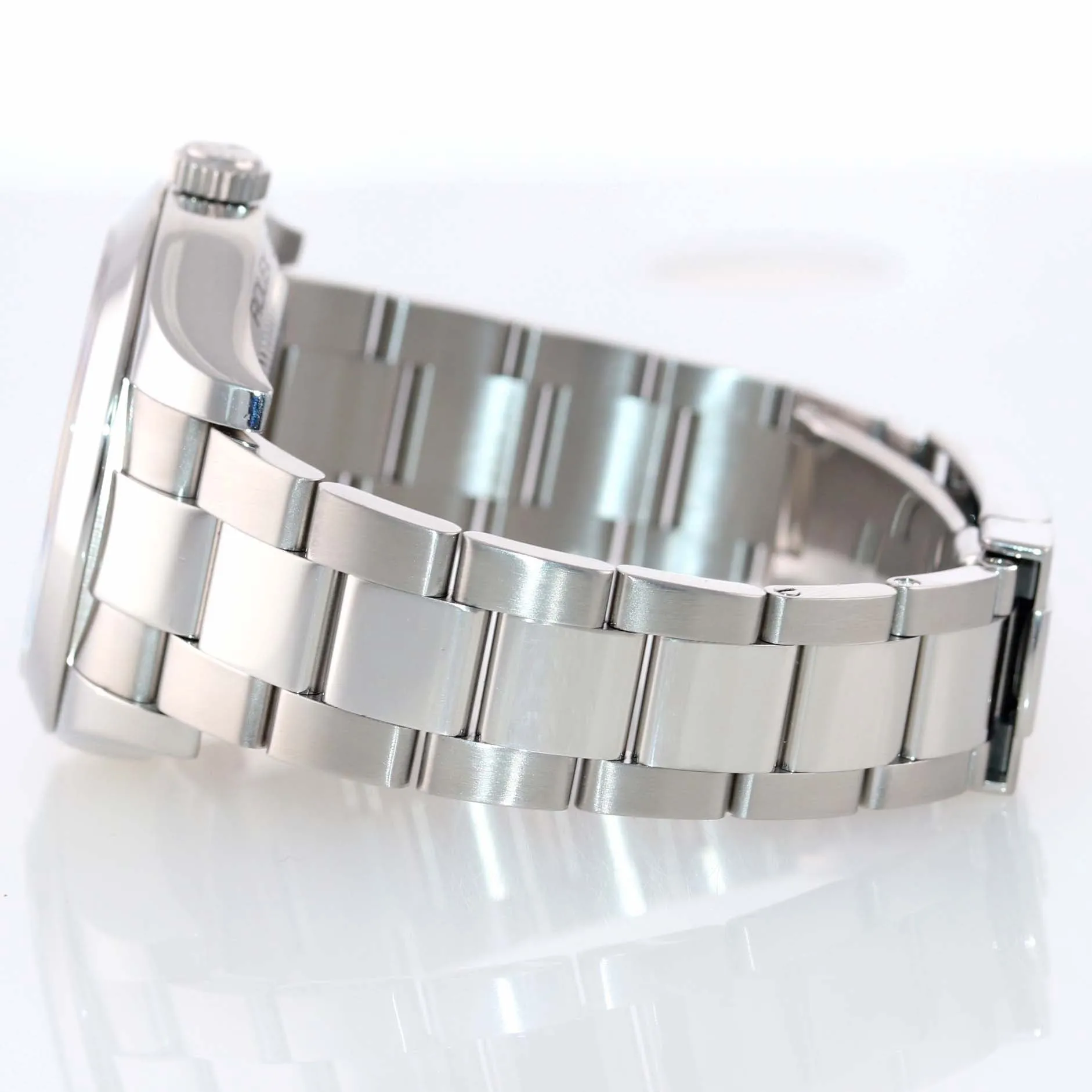 MINT Rolex Milgauss 116400 White Orange 40mm Steel Anti-Magnetic Watch Box