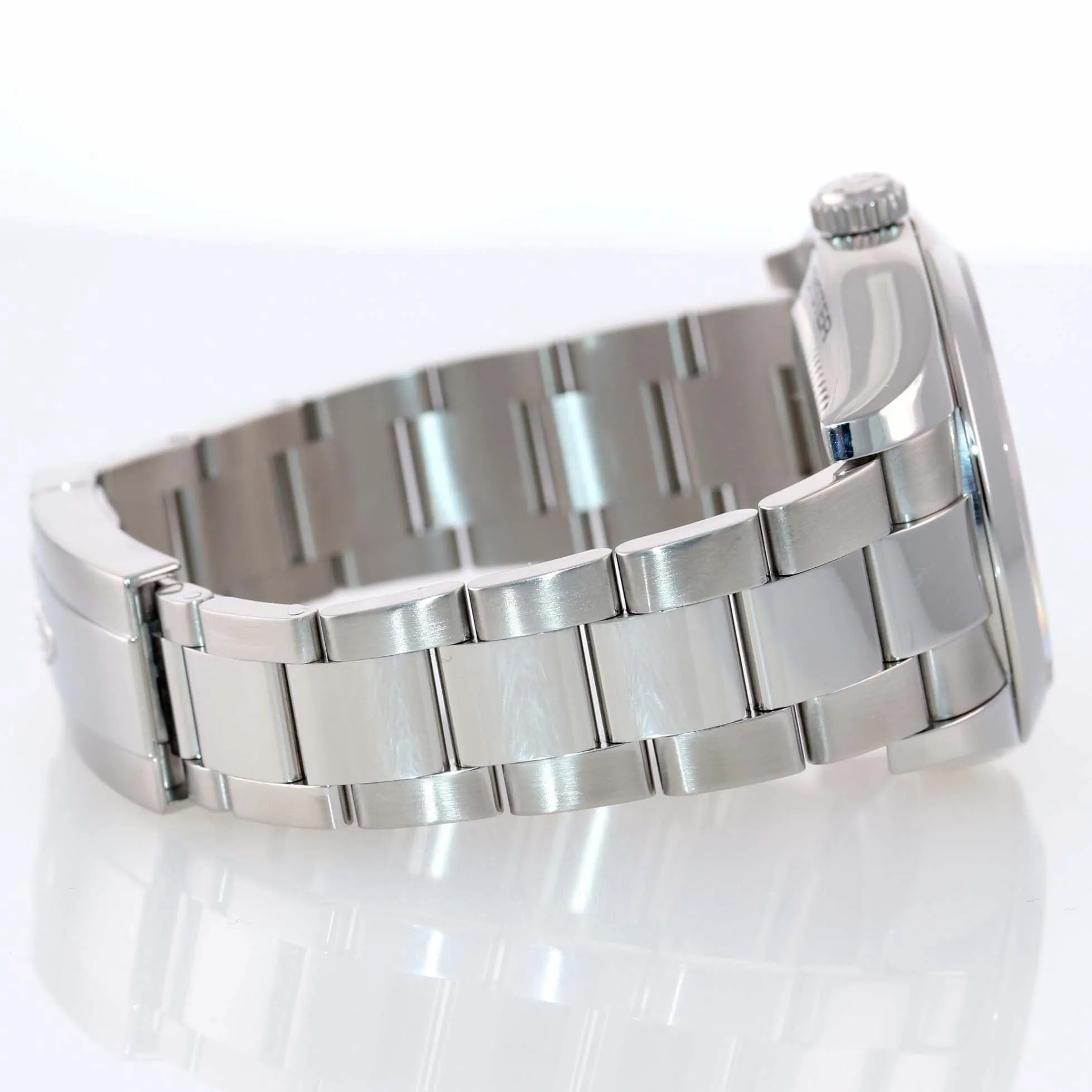MINT Rolex Milgauss 116400 White Orange 40mm Steel Anti-Magnetic Watch Box