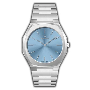 Monteva Slim  SKA Gents Watch with Light Blue Dial