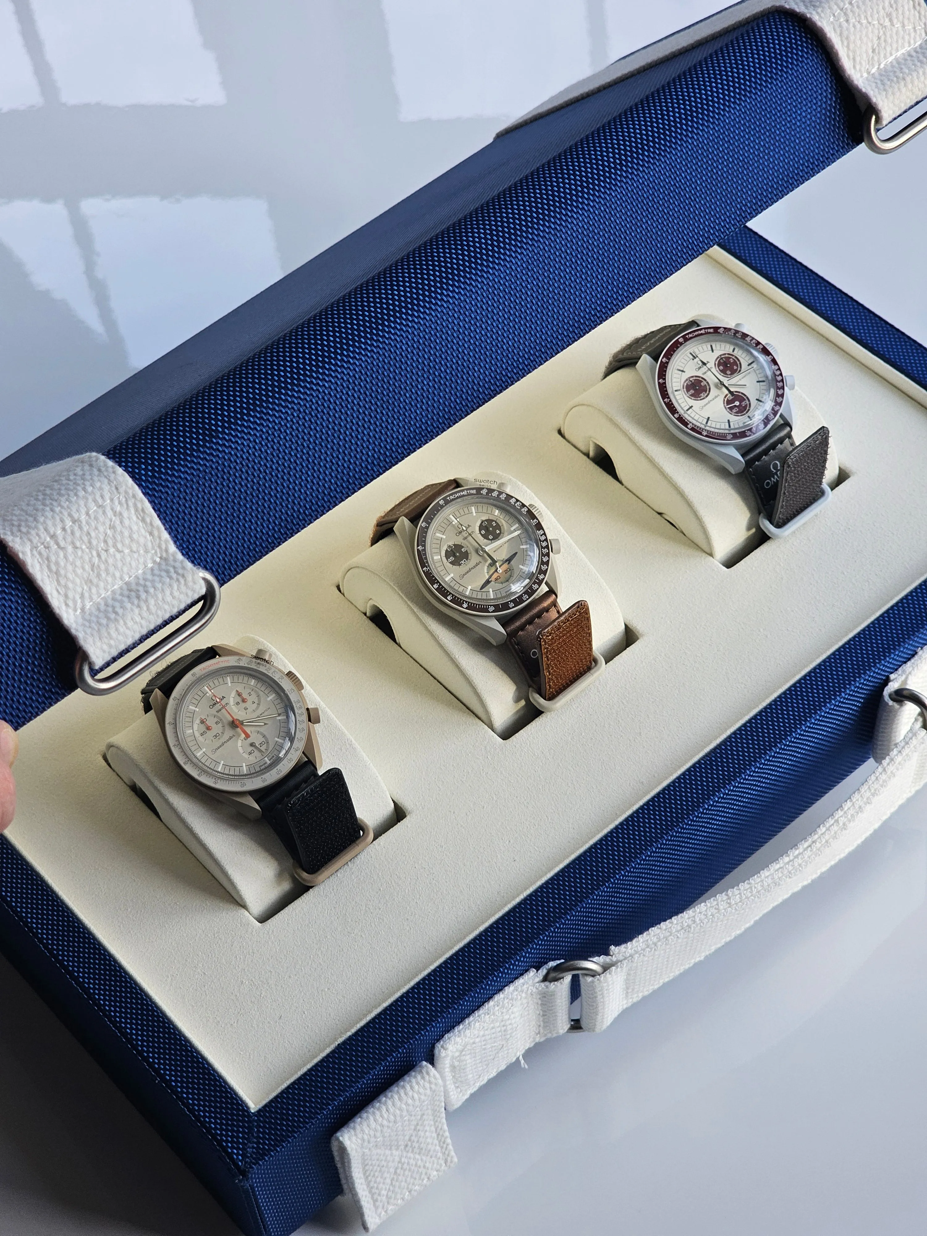 MoonSwatch Gift Set: Swatch x Omega MoonSwatch Flight Case