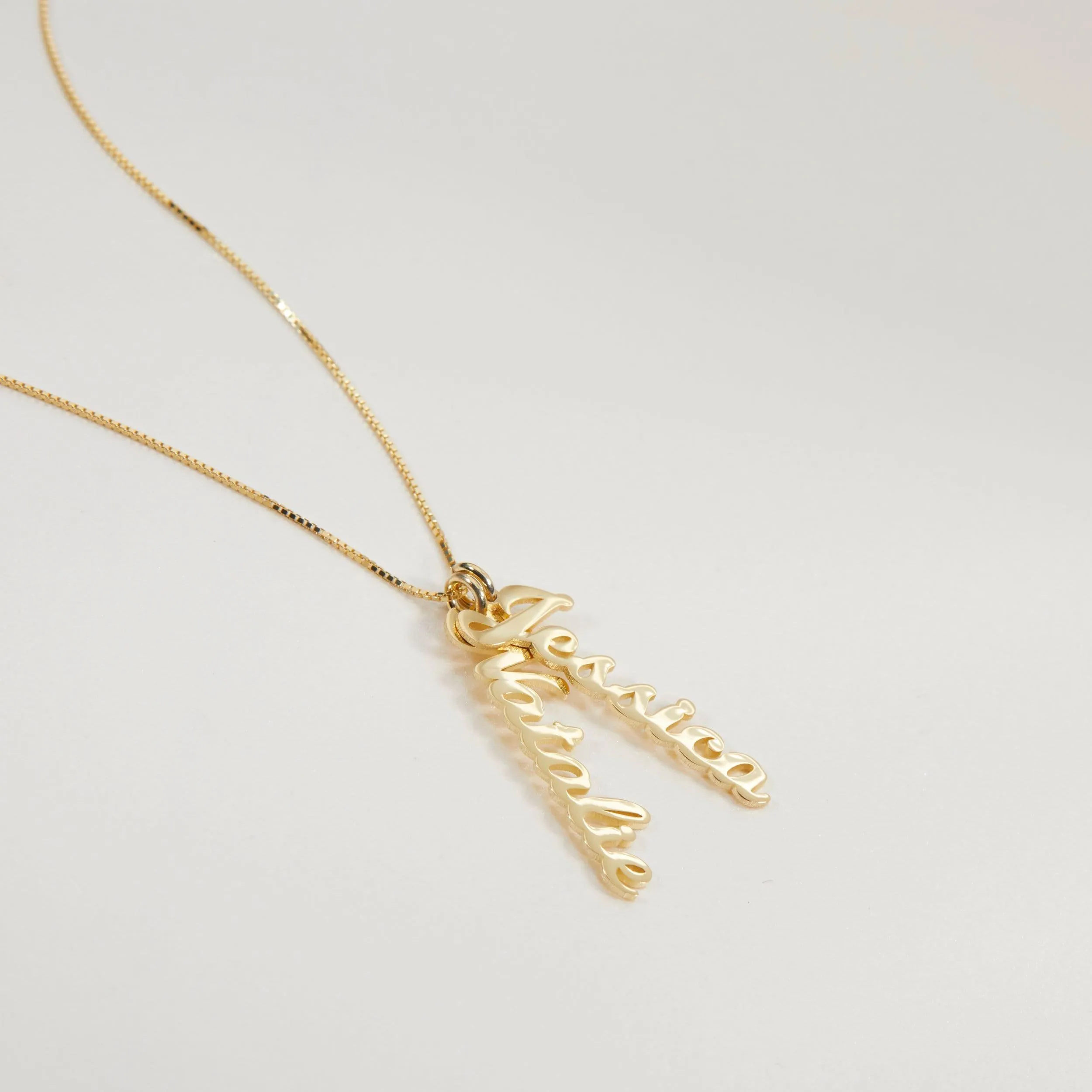 Multiple Name Necklace - 18K Gold Vermeil