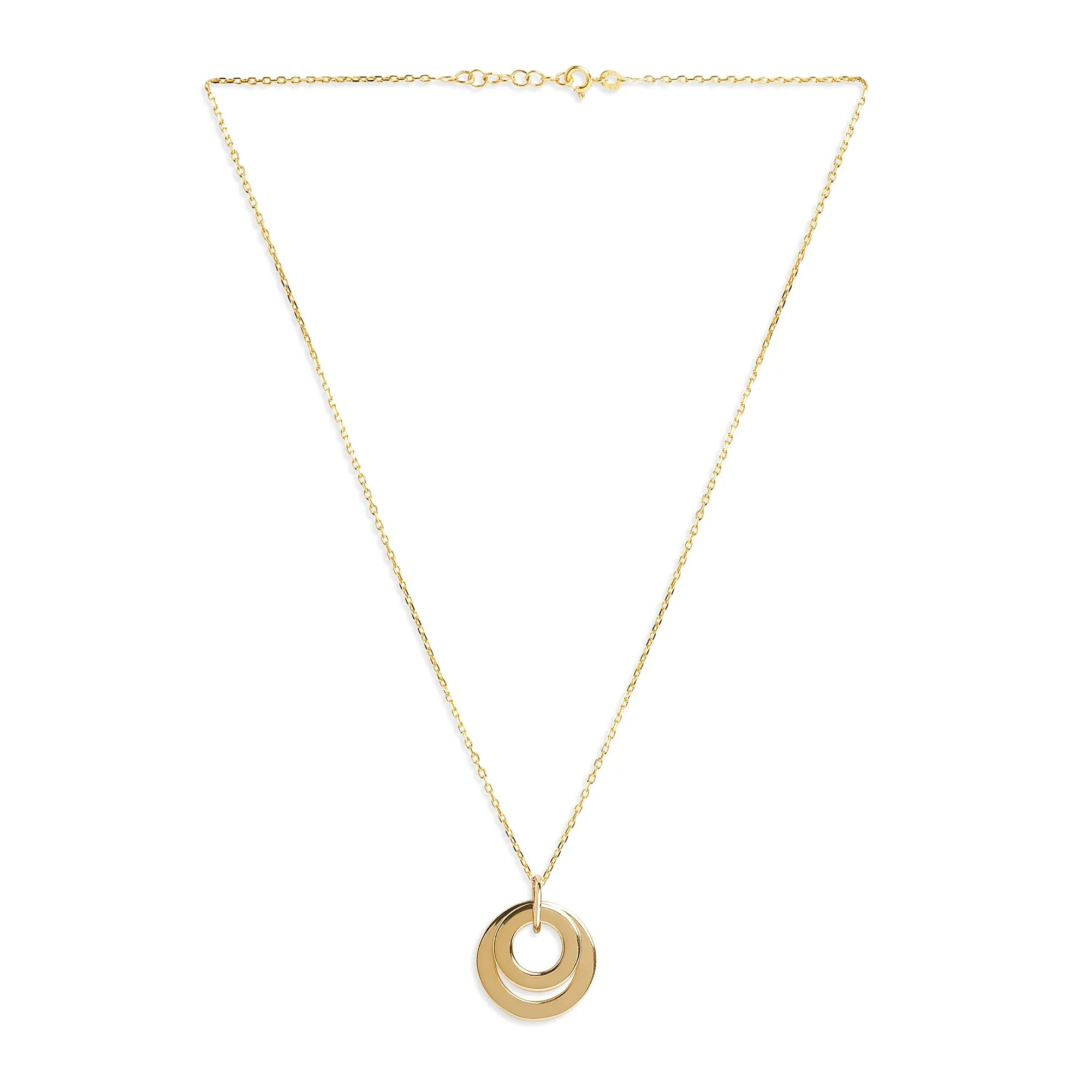 Mysha Personalized Dual Eternal Ring of Love Pendant